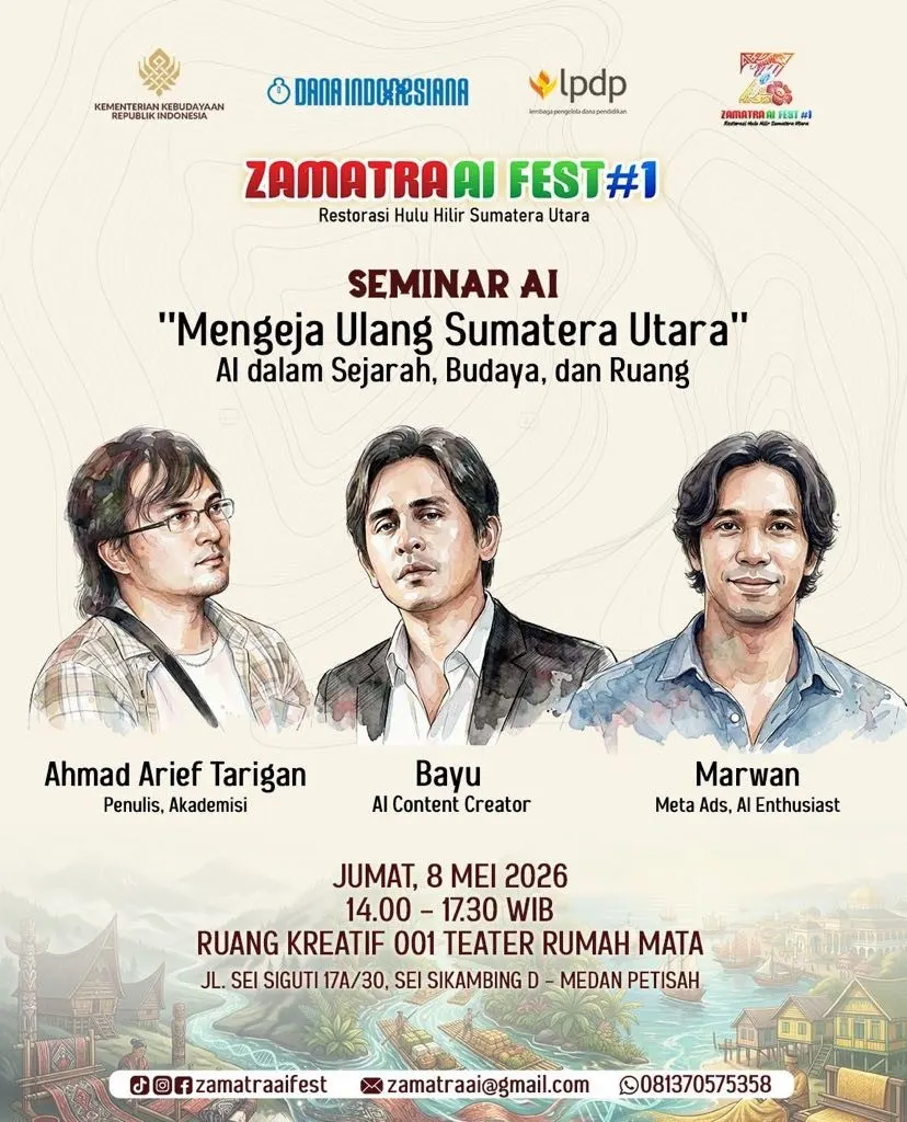 Seminar AI Bahas Peran Kecerdasan Buatan dalam Sejarah dan Budaya Sumatera Utara